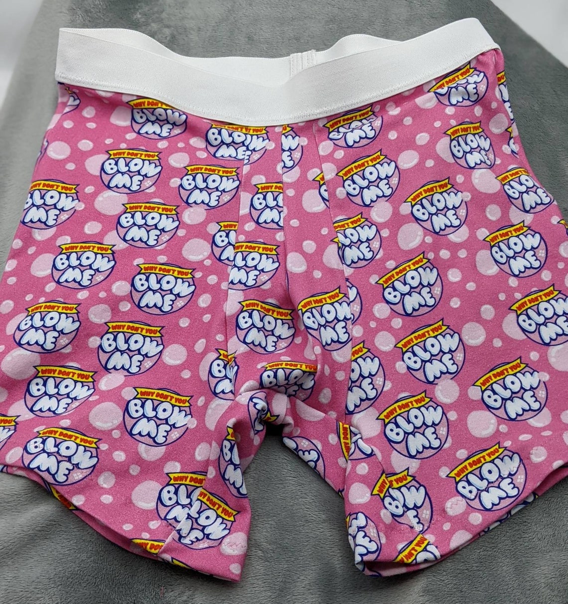 Bubble Gum Boxer Briefs XXS-4X image 0