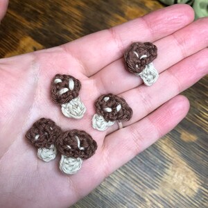 Mushroom Tic-Tac-Toe Portable Game Set CROCHET PATTERN PDF Download image 8