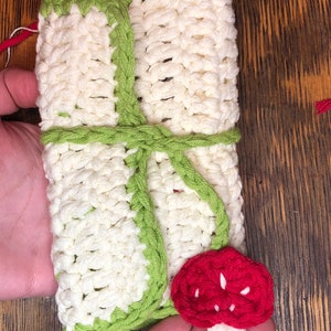 Mushroom Tic-Tac-Toe Portable Game Set CROCHET PATTERN PDF Download image 4