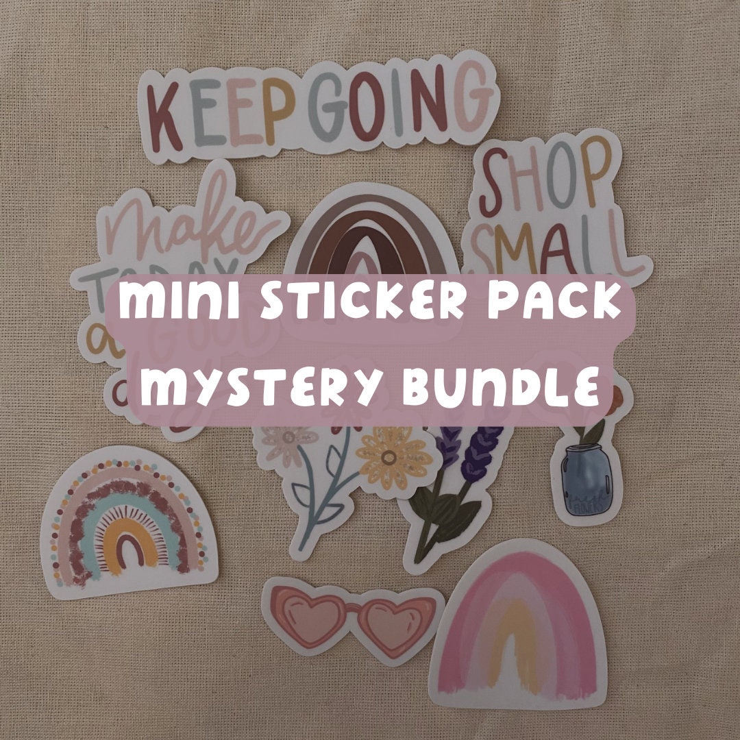 Mystery MINI Stickers Pack // Surprise, Random - Etsy