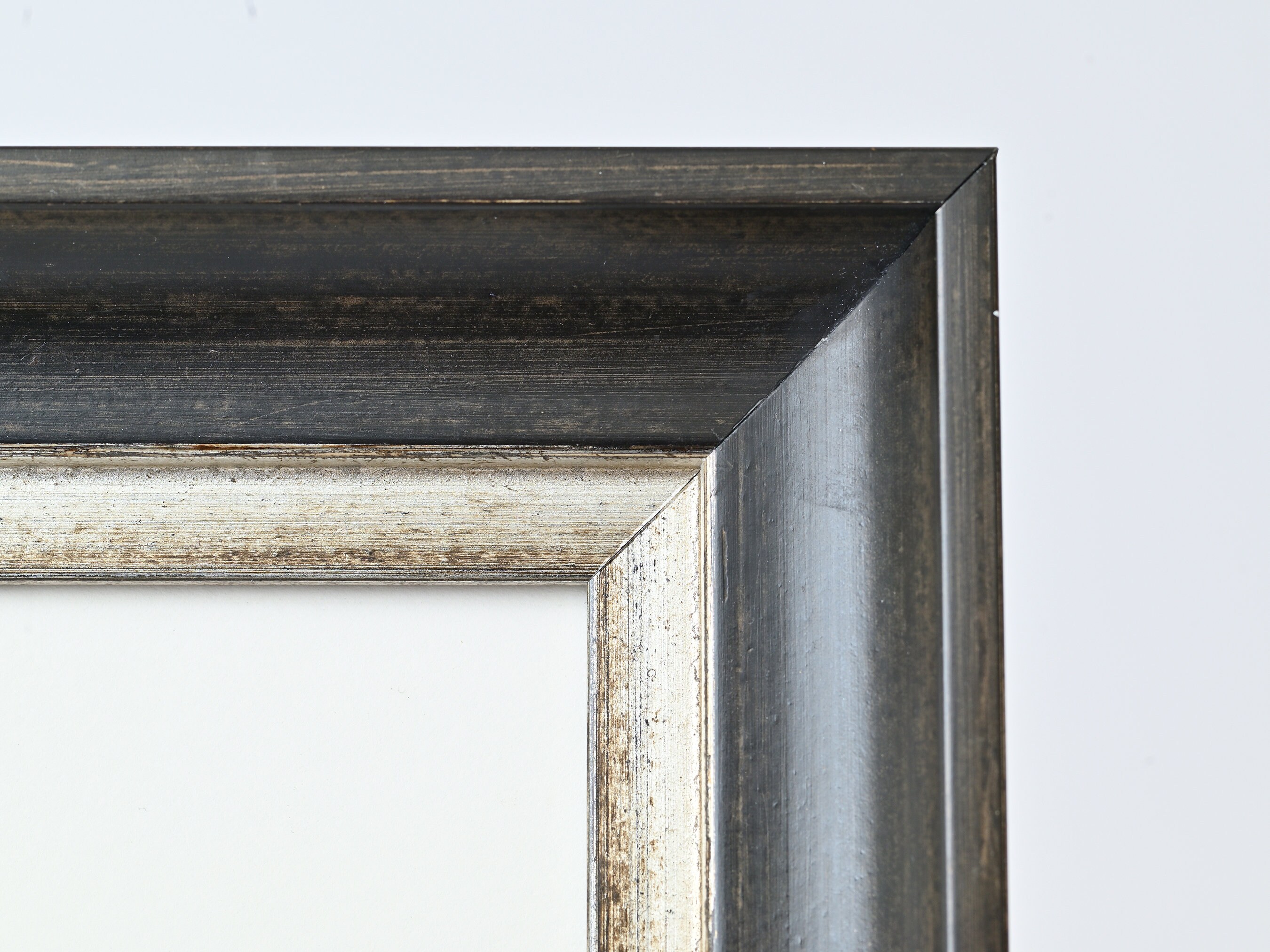 The Sterling Frame 30X30 Silver with Champagne Wash - World of Decor