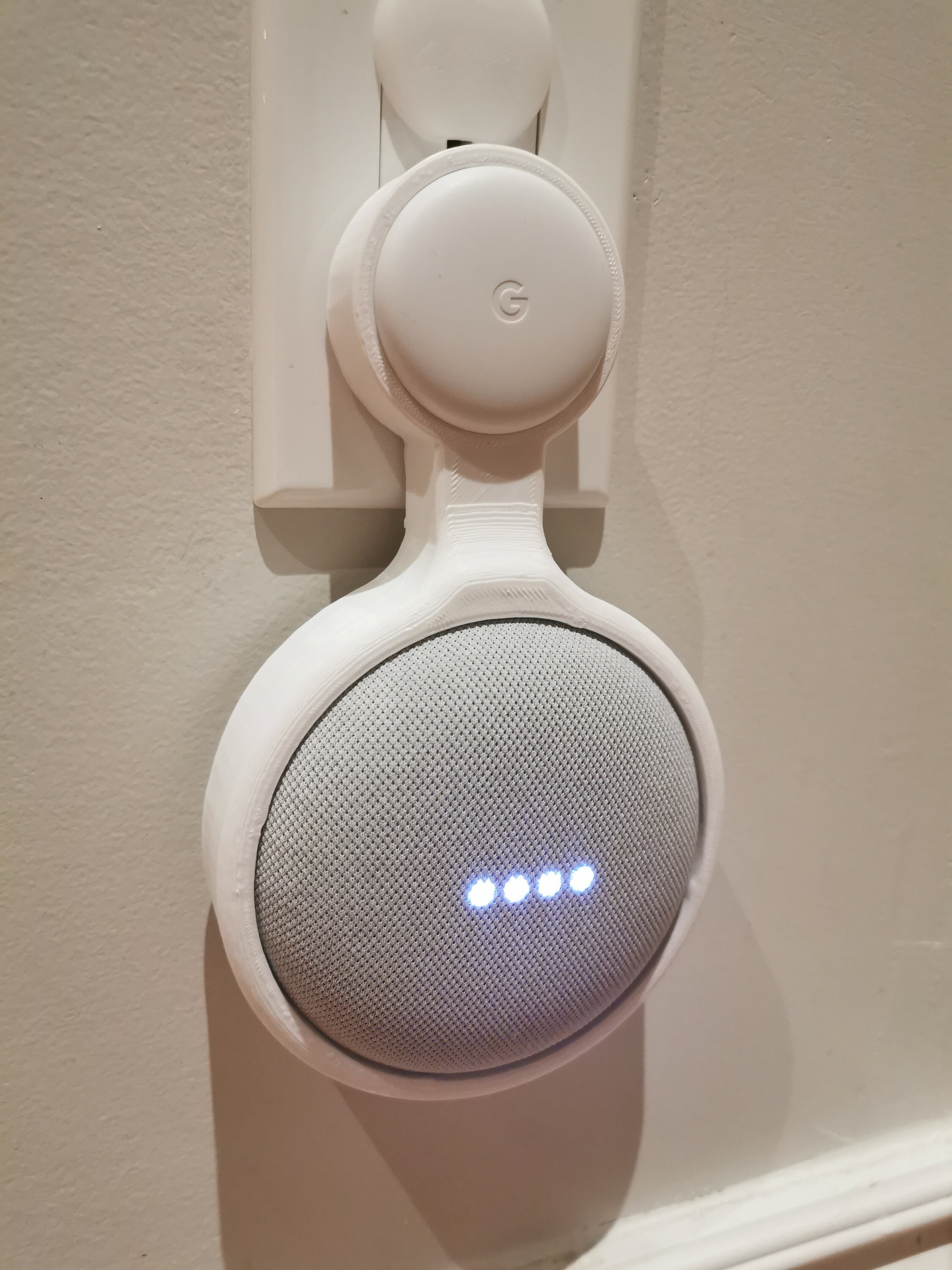Google Nest Mini or Home Mini Plug Mount Etsy