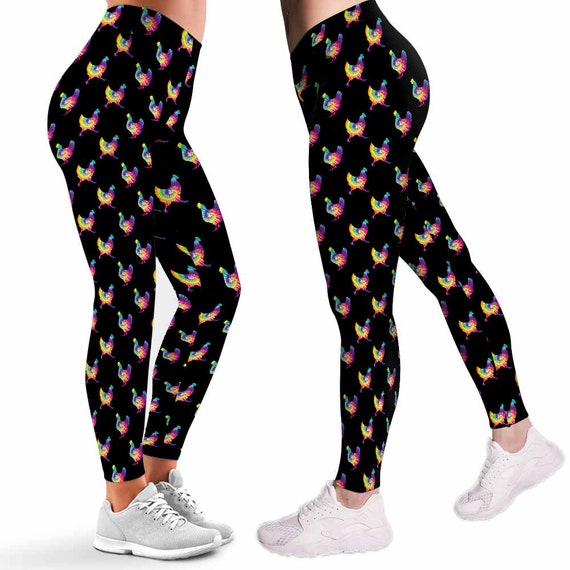 Chicken print leggings Clearance