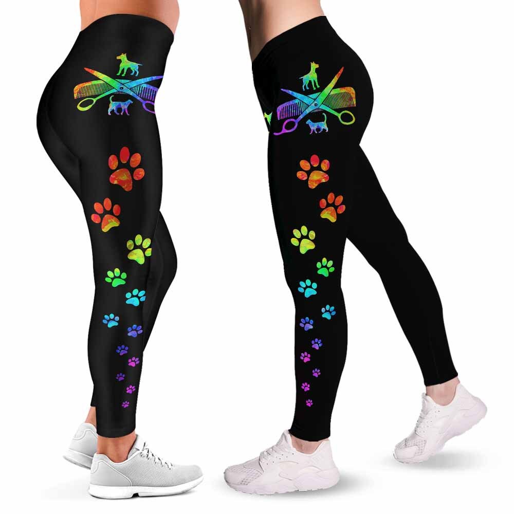 Proud Dog Groomer Leggings for Women. Grooming Tools Pet Groomer Pattern Women  Leggings. Dog Grooming Clothes Gift for Women, Gift for Her -  Norway