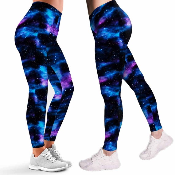 Women Leggings, Galaxy Leggings, Blue Leggings, Yoga Lhigh Waist Leggings,  Activewear Legginges, Athletic Pants, Colorful Leggingseggings, -   Canada