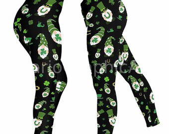 Clover Yoga Pants | Etsy India