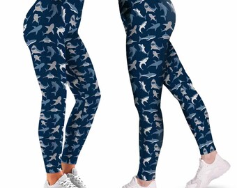 Shark Workout Pants - Etsy