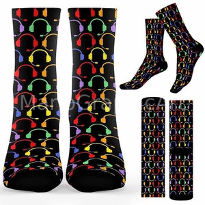 Dispatcher Socks. Soft Socks Colorful Pattern Breathable Socks Printed Casual Socks. Custom Personalized Gift For Women And Men