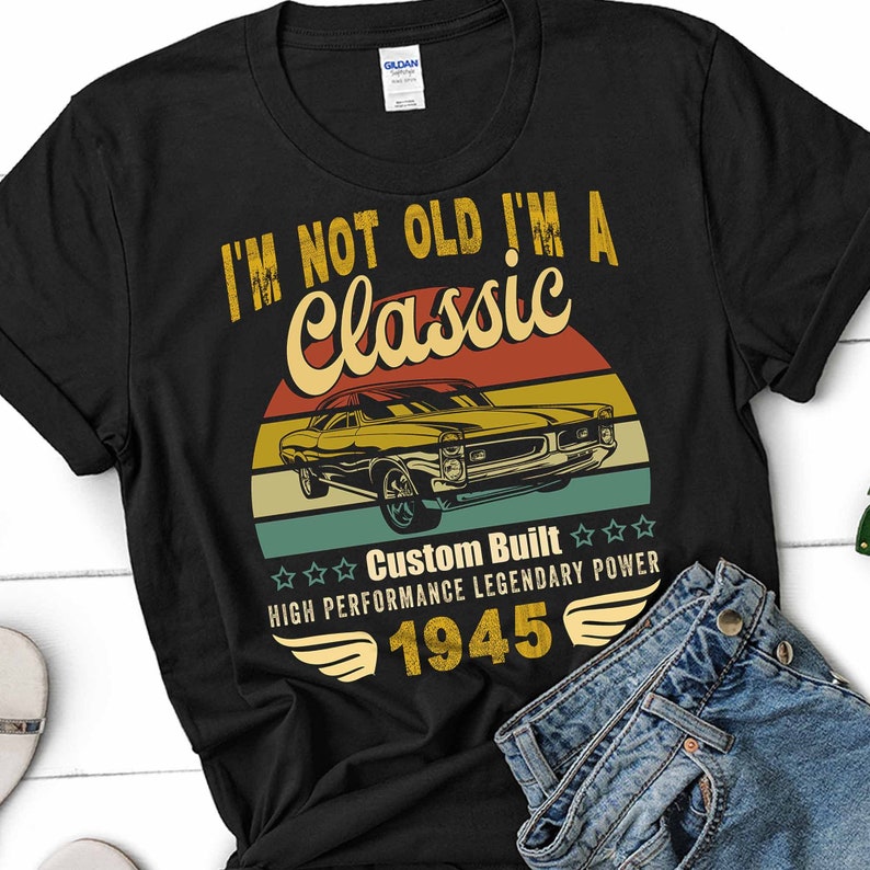 Vintage 1945 75th birthday gifts for men 75th birthday