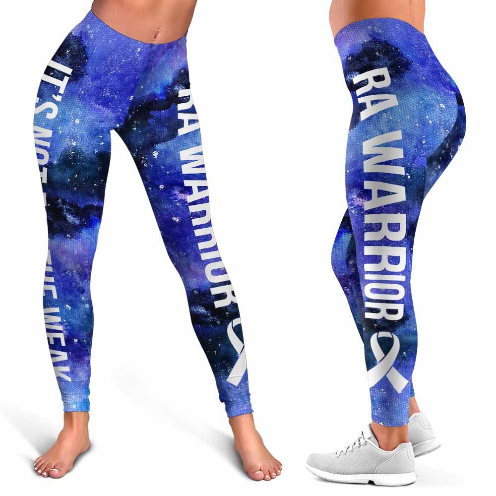 Rheumatoid Arthritis Awareness Ribbon Leggings for Women. Etsy