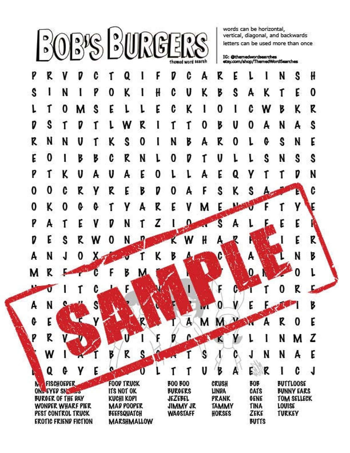 Burgers Word Search Puzzle Puzzles To Play vrogue.co