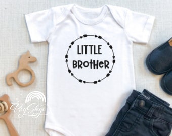 Little Brother baby bodysuit, Carters bodysuit, baby boy one piece , newborn baby bodysuit, baby gift, baby clothing