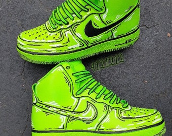 neon green nike