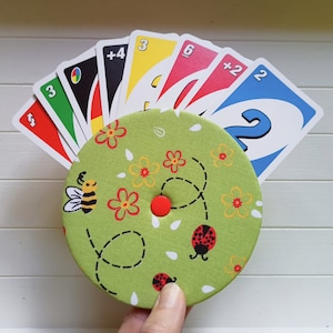 Spielkartenhalter Bienen Marienkäfer für kleine Hände und Senioren, Kartenhalter Spielkarten Halter