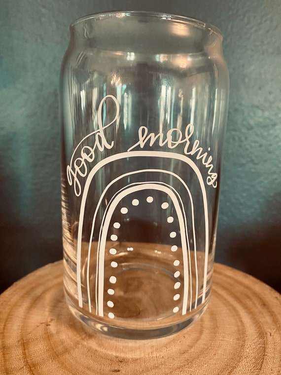 beer can glass etsy