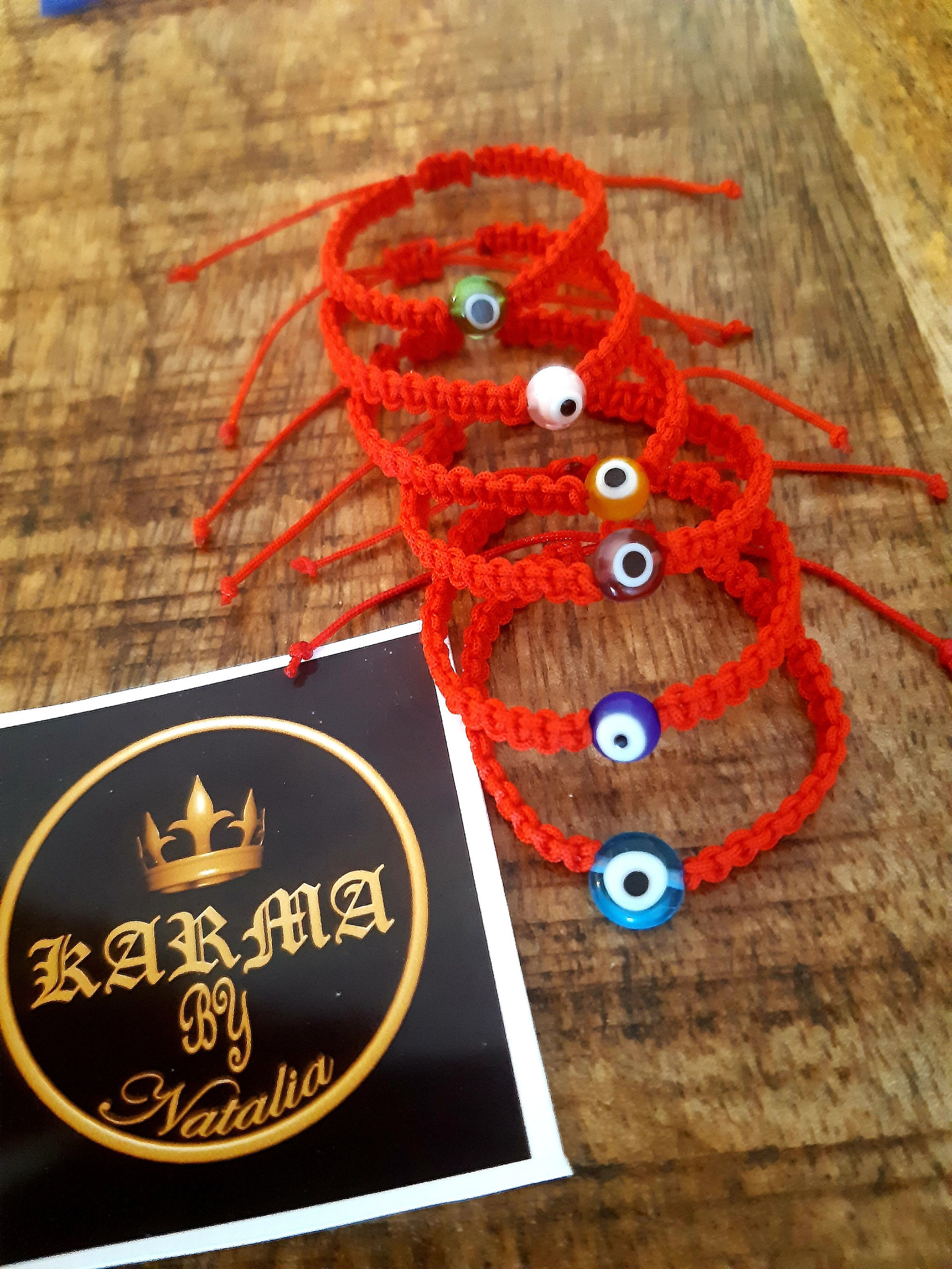 Baby Evil Eye Red Bracelet Red String Bracelet Kabbalah Bracelet Turkish Eye Bracelet Newborn Protection Karma and Fate Protection Etsy