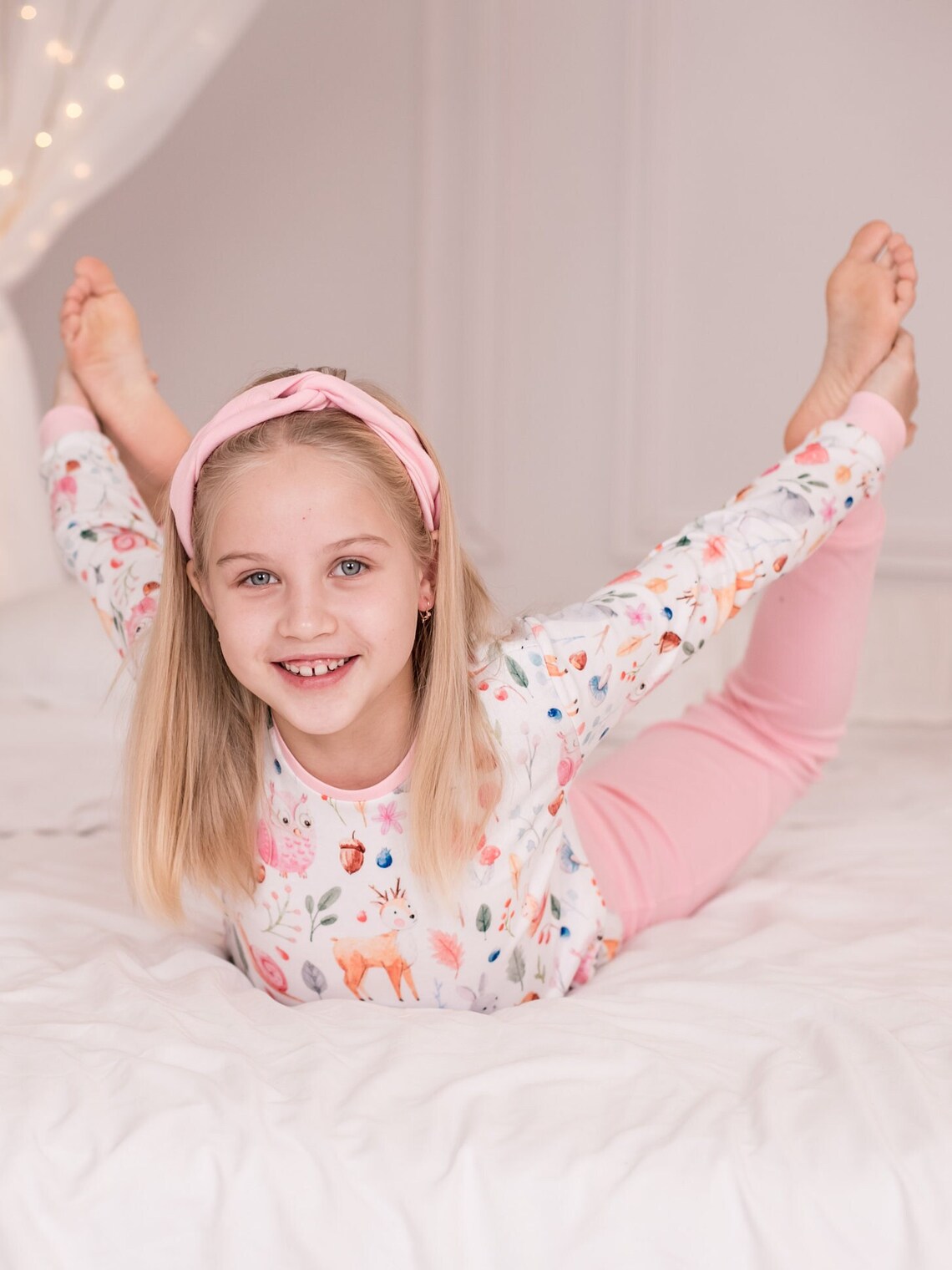 Girls Cotton Pajama Set Girls Pajama Sets Girls Pj Set Girls Etsy