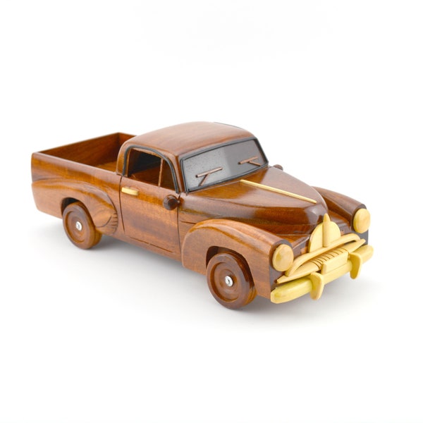 GMC pickup wooden truck