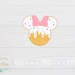 Ice Cream Cone Mouse Head SVG Set | Classic Mouse Set || Digital Download Files | Custom | For Cricut, Silhouette | Character Ear Art 