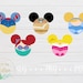 Mouse Shaped SVG Set | Princess Collection | Classic Princess | Digital Download Files | Custom | For Cricut, Silhouette | Character Ear Art 