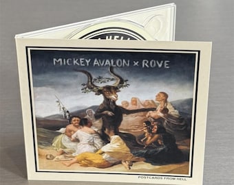 Signed and Personalized Postcards from Hell CD