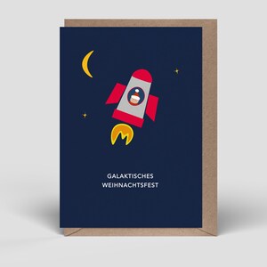 Biglietto di Natale con busta inclusa - Buon Natale - Biglietti di Natale sostenibili fatti a mano - Cartoline per Natale