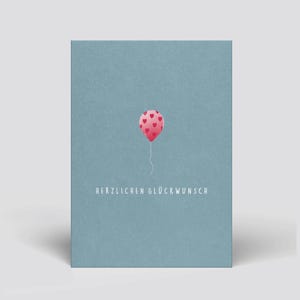 Geburtstagskarte inklusive Umschlag - Geburtstag Karte für Männer, Freundin, Mama oder Vater - Jetzt Karte zum Geburtstag bestellen