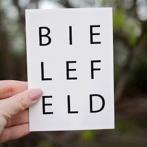 Bielefeld Karte - auch im Postkarten Set erhältlich