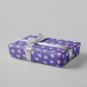 Foglio di carta da regalo per matrimoni, compleanni, San Valentino - 70 x 50 cm - Acquista confezioni regalo sostenibili - biologico, di alta qualità, elegante