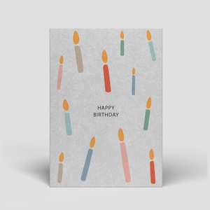 Geburtstagskarte inkl. Umschlag - Illustrierte Postkarte zum Geburtstag für Männer oder Frauen