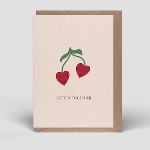 Cartolina d'amore - Biglietto di anniversario di matrimonio - Biglietto di anniversario - anche come regalo di anniversario per lui o regalo di anniversario di matrimonio - biglietto pieghevole