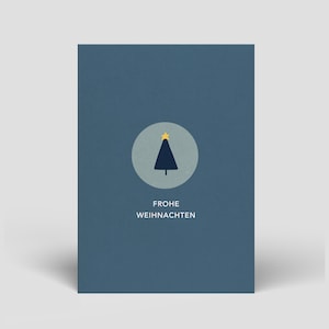 Biglietto di Natale con busta inclusa - Buon Natale - Biglietti di Natale sostenibili fatti a mano - Cartoline per Natale - Set