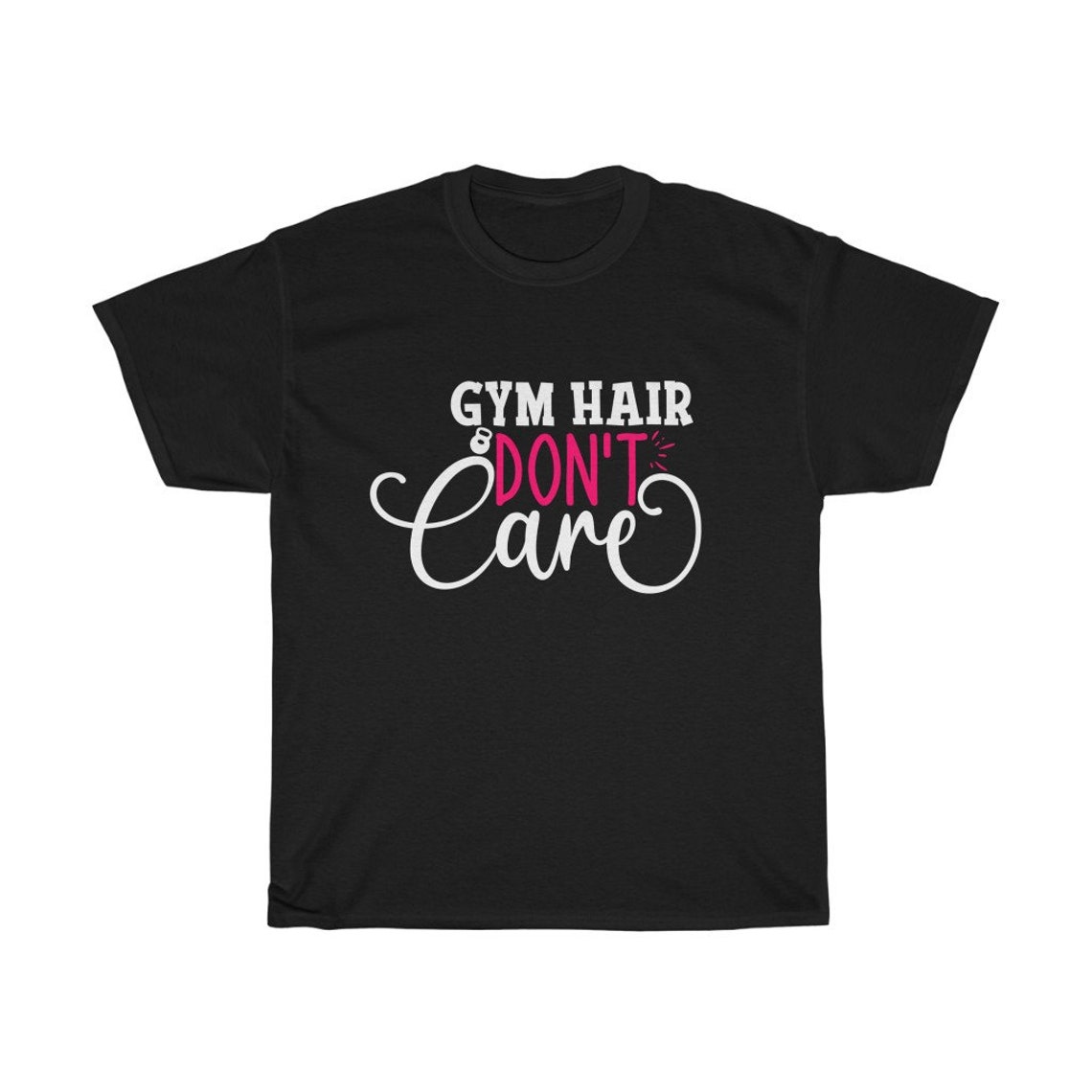 Gym Hair Don't Care Perfect Lady Gym and Workout Etsy