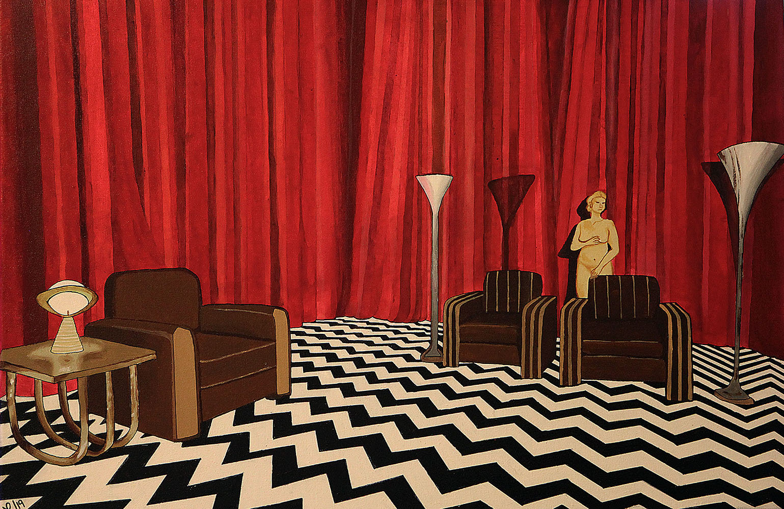 Black Lodge Twin Peaks Design