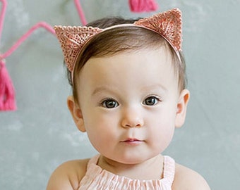 baby cat headband