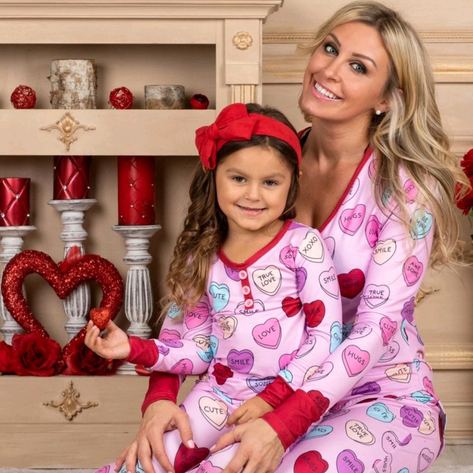 Christmas Pajamas Madre E Hija Pijamas Navidad Pijama Mama E Hija