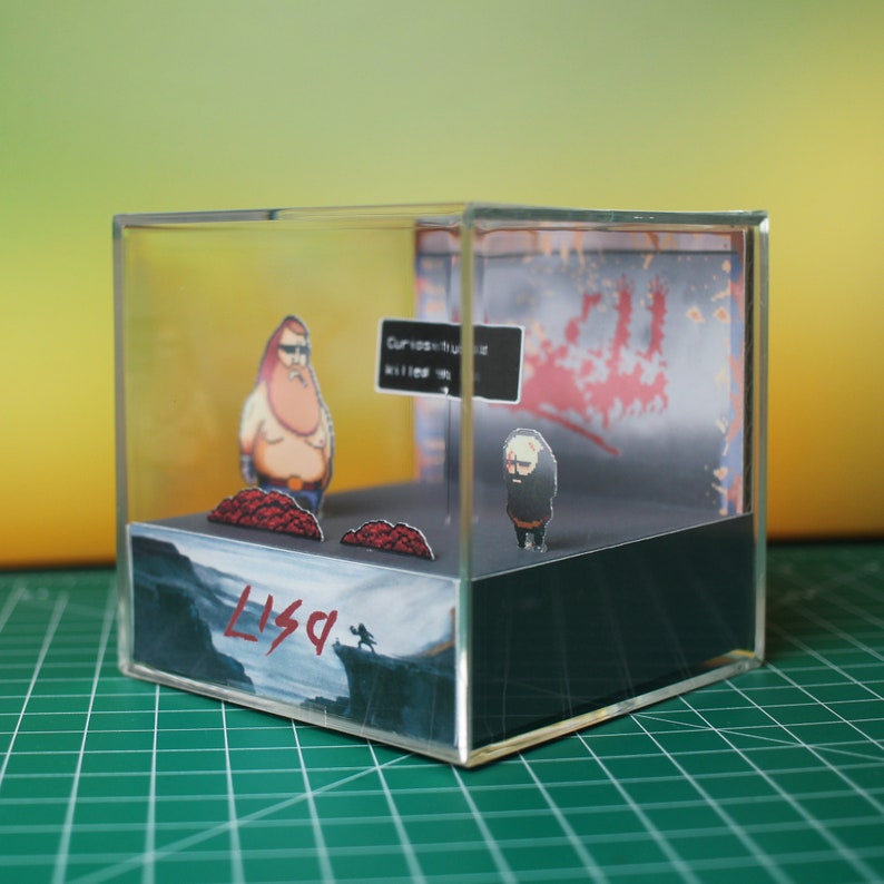 Lisa: the Painful Vs Satan mike Diorama Cube | Etsy Canada