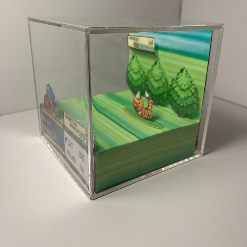 Pokemon Squirtle vs Weedle Cube