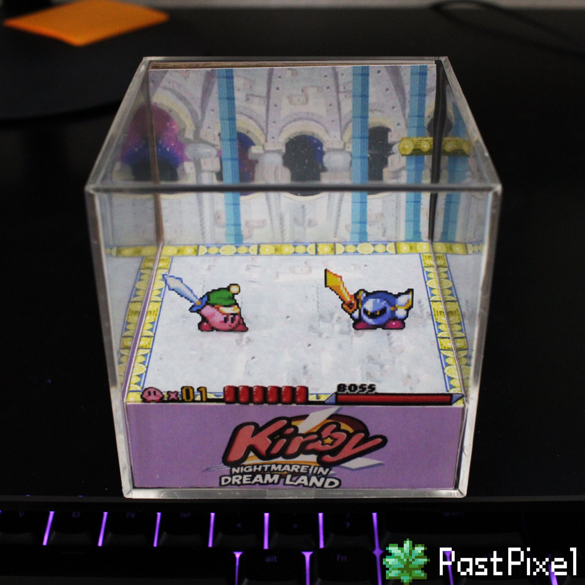 Kirby Meta Knight Cube Etsy Kirby Meta Knight Cube Etsy