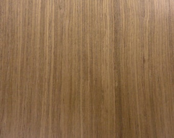 Quarted Wenge wood veneer 10/"x25/"