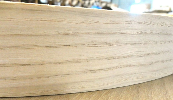 Borde de chapa de madera de roble blanco de 1 mm de espesor, rollo de 3/4 x  120 x 0,040 de espesor -  México