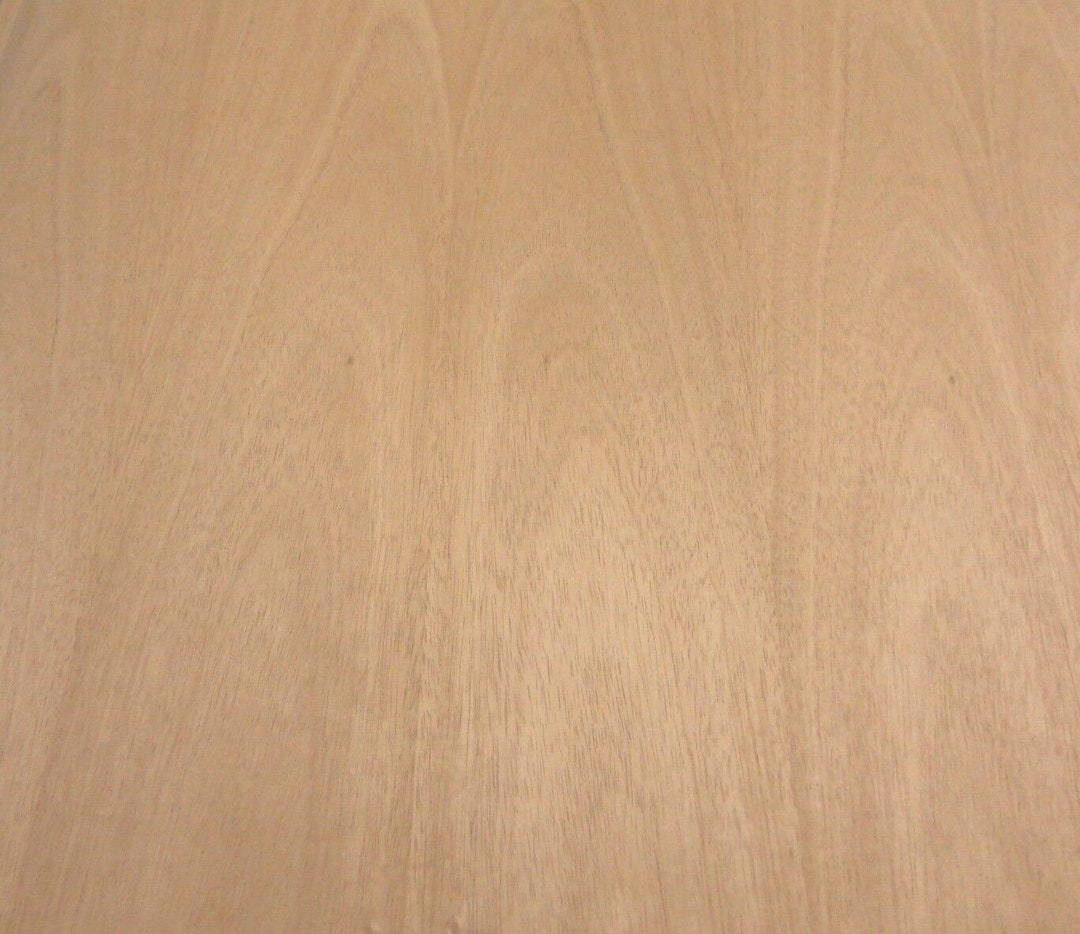 African Mahogany Wood Veneer Sheet 48 X 120 on Wood Backer A Grade 1/25