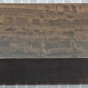 Smoked Fumed Eucalyptus wood veneer panel 6&quot; x 11.5&quot; x 3/4&quot; plywood 5 ply VC