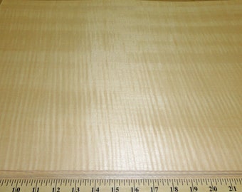 Anigre Tiger Figure Fiddleback wood veneer 14" x 22" raw 1/42" thickness AAA