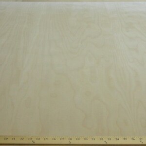 Berkenfineer: 39 x 48 inch met fenolische drager (HPL-kunststof drager) 1/15e
