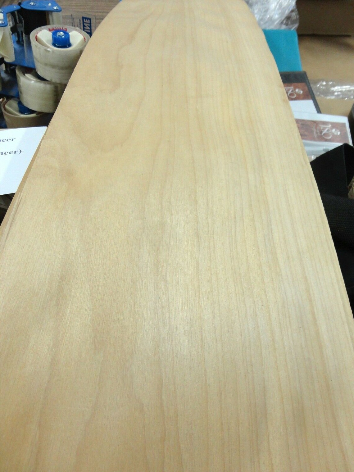 Anigre Wood Veneer 10 X 85 Raw No Backing Etsy UK