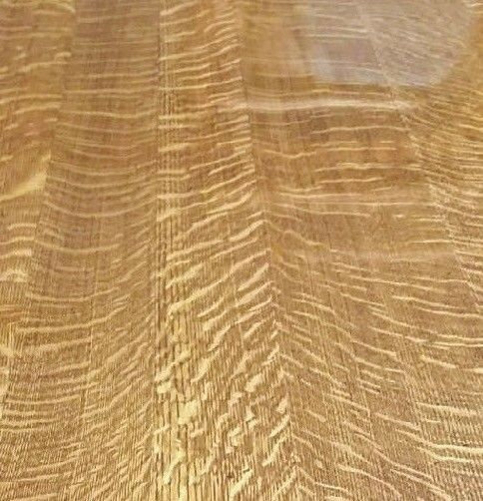 White Oak Quartered Flake Wood Veneer 5 X 9 Raw No Etsy