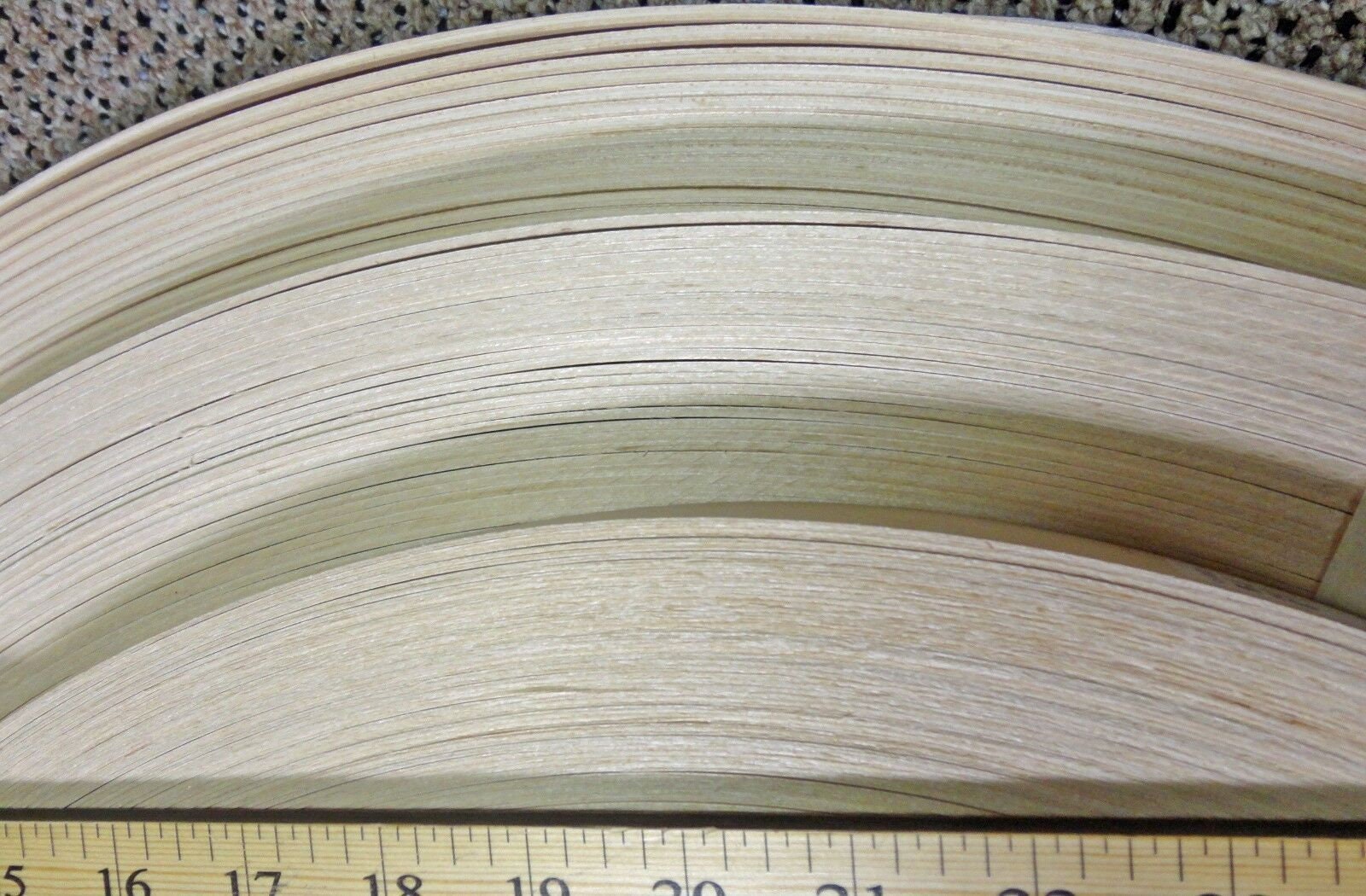 Aliso 1MM espesor chapa de madera encolado de cantos 7/8 x 120 pulgadas  sin adhesivo : Herramientas y Mejoras del Hogar 