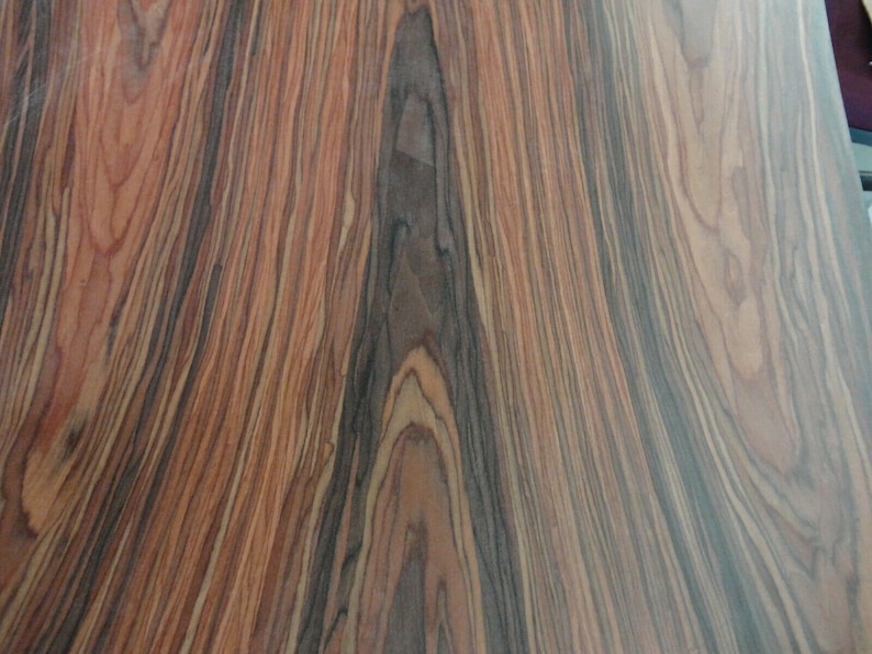 Rosewood Composite Wood Veneer 24 X 24 With Paper Etsy UK