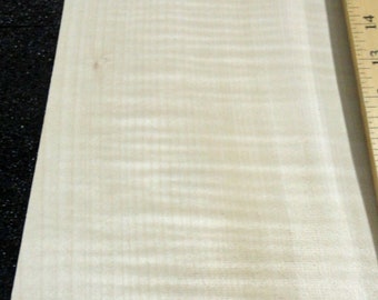 Sycamore English Figured wood veneer 6" x 100" raw no backing 1/42" thickness A